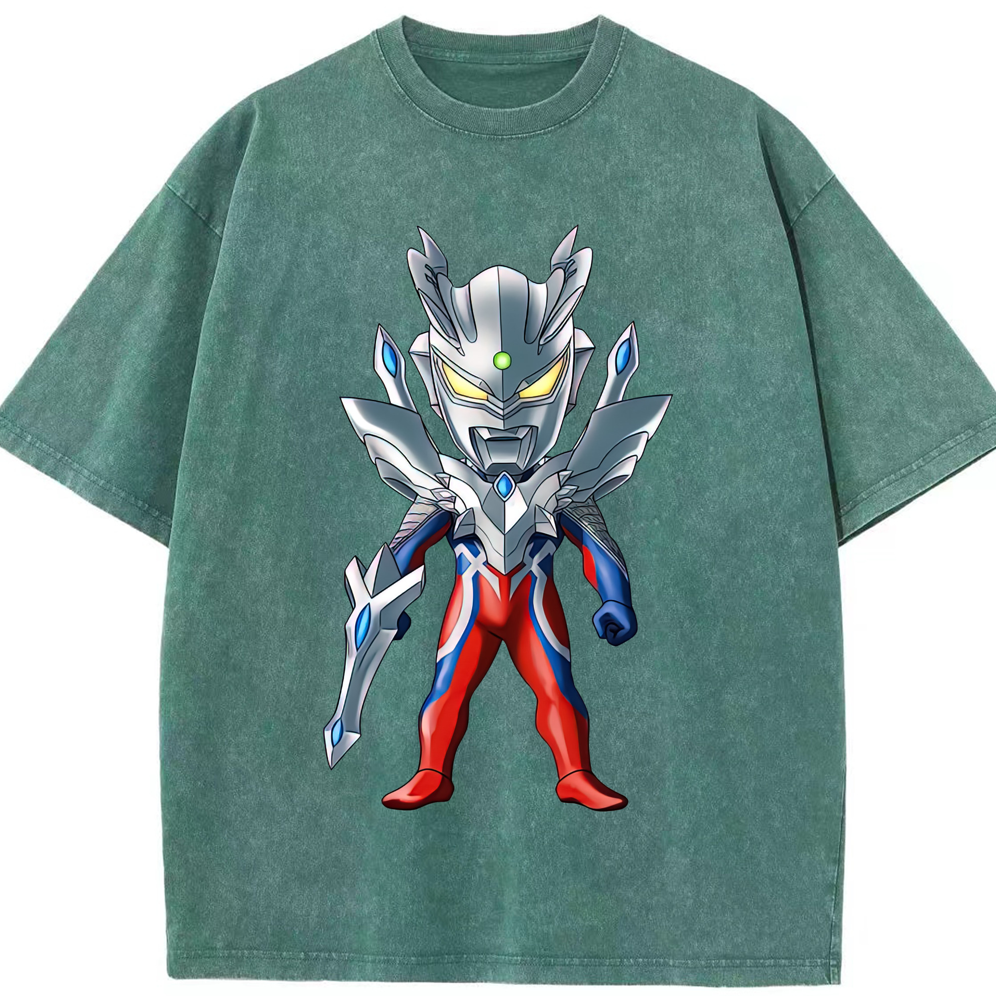 （画像用） ウルトラマン Ultraman 綿100% ヴィンテージ風 半袖Tシャツ（フロントプリント）